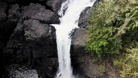 Elk Falls BC Stock Footage 163989925