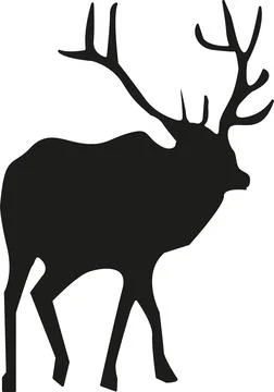 Elk icon vector. Ilustración de archivo