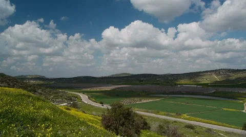 Ellah Valley Pan Video stock 7759996