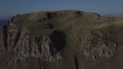 Ellenabeich Cliff Face Stock Footage 99154838