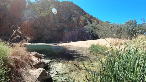 Ellery Creek West MacDonnell Video stock 119767375