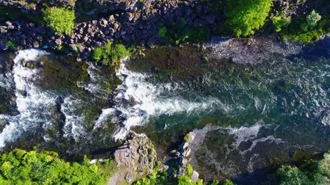 Ellidaa river Reykjavik Stock Footage 199226792