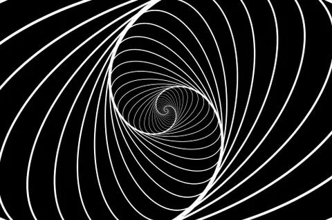 Ellipse optical illusion pattern Stock Illustration