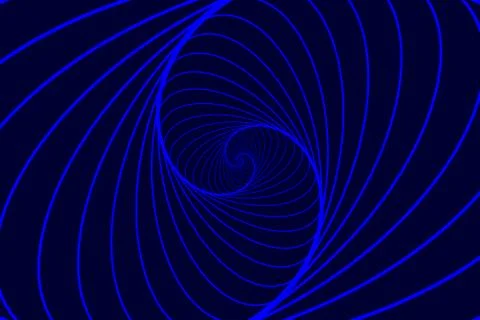 Ellipse optical illusion pattern Stockillustratie