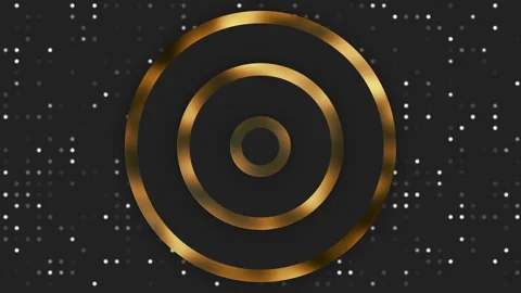 Ellipses With Dots Stock Footage 280917639