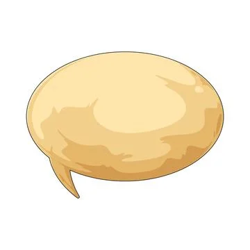 Ellipsis bubble illustration Stock Illustration