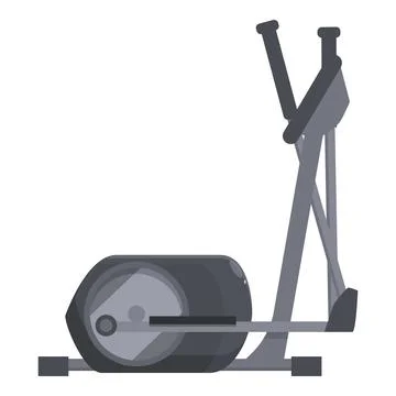 Elliptical trainer providing effective cardio workout at home Stock Illustration
