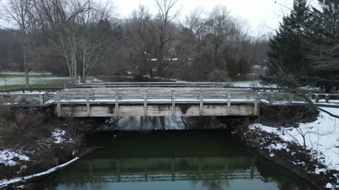 Ellison Park Bridge Stock Footage 169811481
