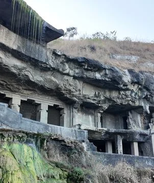 Ellora Architectural splendour Stock Photos