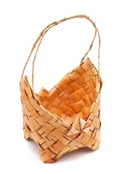 Elm basket Foto stock