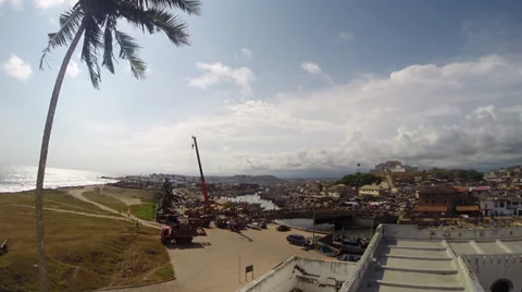 Elmina Castle, Ghana Stock Footage 34040858