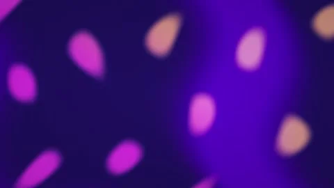Elongated oval bokeh lights drift in a seamless loop Stock Footage 341856094