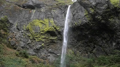 Elowah Falls Stock Footage