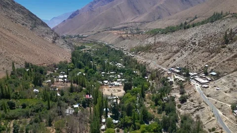 Elqui valley, Coquimbo, La Serena, Chile Stock Footage 270371053