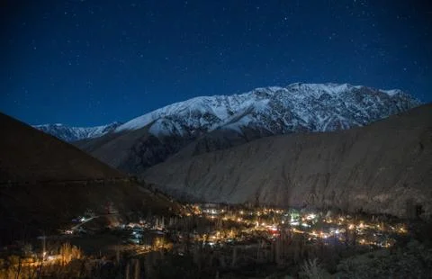 ELQUI VALLEY Foto stock