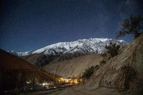 ELQUI VALLEY Foto stock