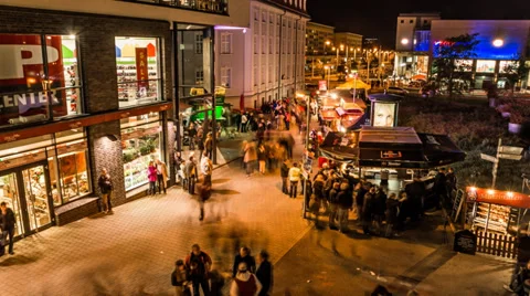 Elsterforum Timelapse Stock Footage 31320856