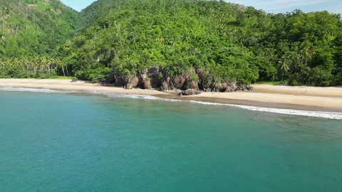 Elvalle-playa-calm-drone-37 Vídeos de archivo 311602003