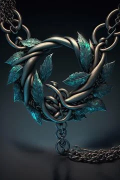 Elven chain Stock Illustration