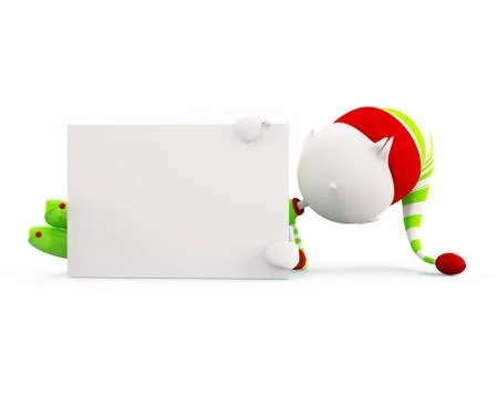 Elves for Christmas Stock Illustration