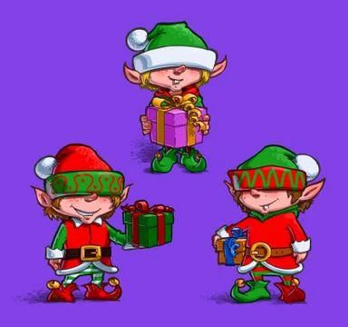 Elves  Stock Illustration