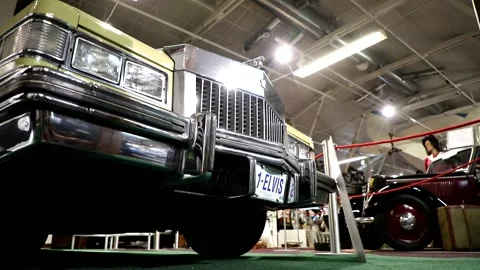Elvis car Stock Footage 147675337