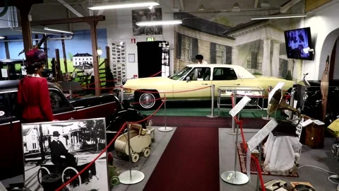 Elvis car Vídeo Stock 147675347