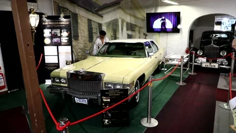 Elvis car Stock Footage 147675360