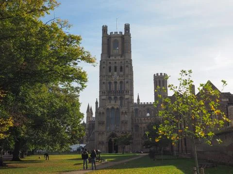 Ely Cathedral in Ely Stock Photos