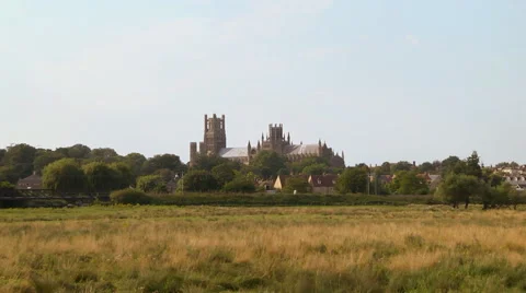 Ely Cathedral Stock Footage 46691540