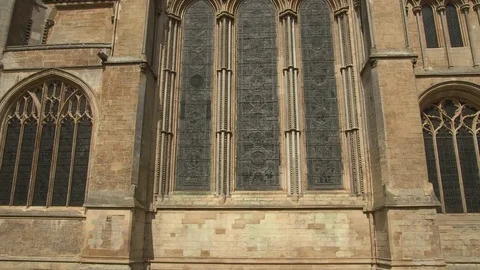 Ely Cathedral UK Stock Footage 77061321