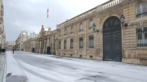 The Élysée Palace Stock Footage 326048270