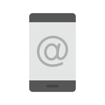 Email Address icon vector image. Illustrazione stock