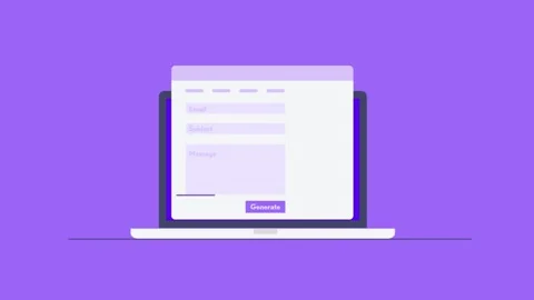 Email AI agent writes message, send mail and manage inbox, animation. Stock Footage 337956180
