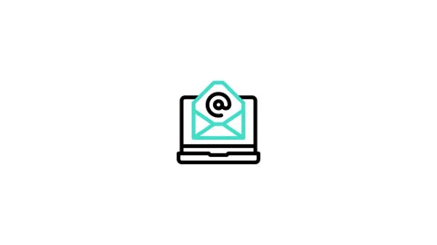 Email Animated Icon Stock Footage 320200731