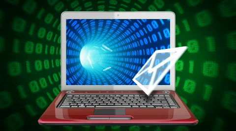 Email in binary tunnel  Vidéo 609690