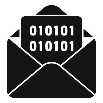 Email bug icon simple vector. Laptop error Illustrazione stock