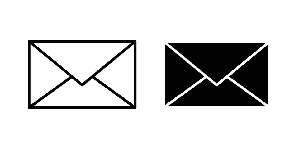 Email button icon concept. best for web design 스톡 일러스트