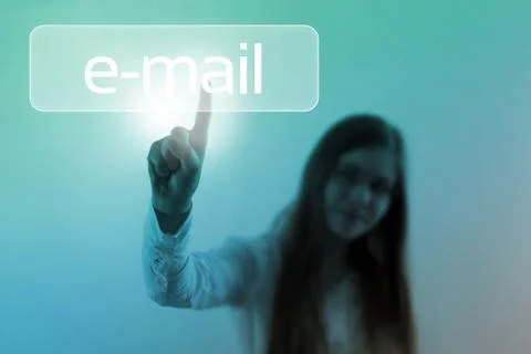 Email button 스톡 일러스트