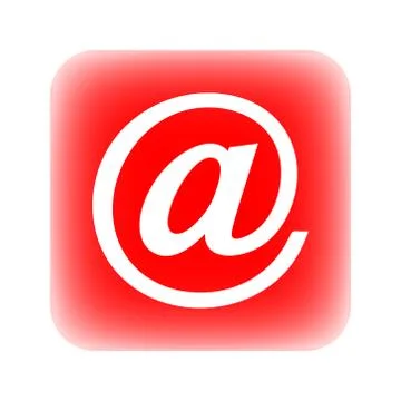 Email button Stock Illustration