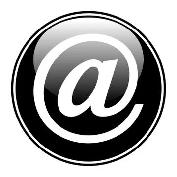 Email button Stock Illustration