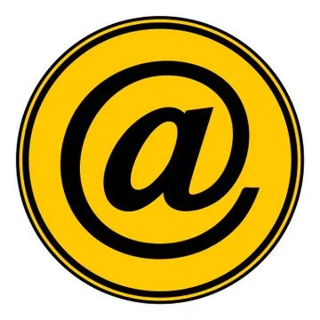 Email button. Stock Illustration