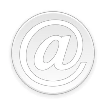 Email button. Stock Illustration