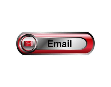 Email button mail internet icon Stock Illustration