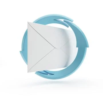 Email concept Stock-Illustration