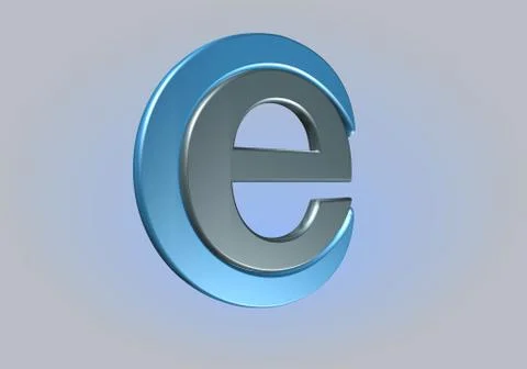 Email diagonal Stock Illustration