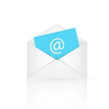 Email Envelope Illustration Stock Illustration