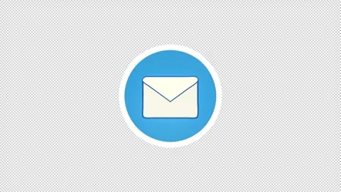Email Icon Stock Footage 245450591