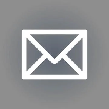 Email icon stock vector illustration flat design Stock Illustration