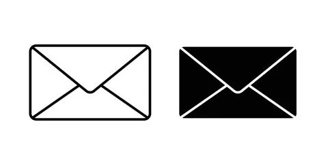 Email icon vector art Illustrations Stock Illustration